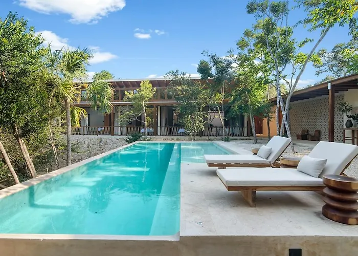 Villa Casa Tropical 4br Pool And Enchanting Cenote Tulum