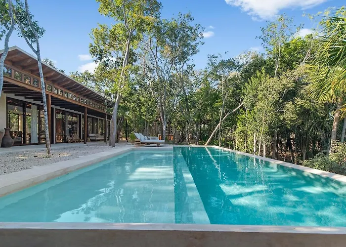 Casa Tropical 4br Pool And Enchanting Cenote Villa *